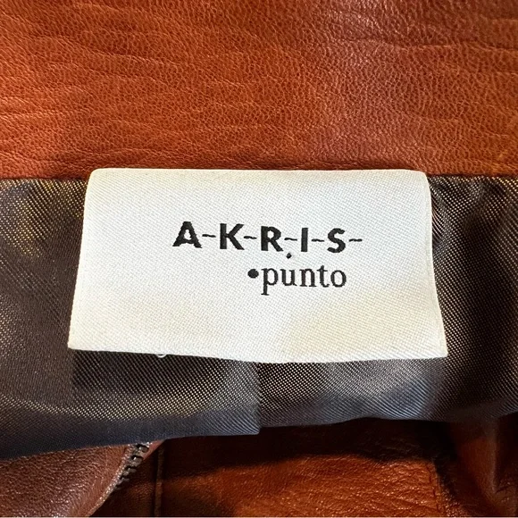Akris Punto Lambskin and Wool Jacket - Picture 9 of 16